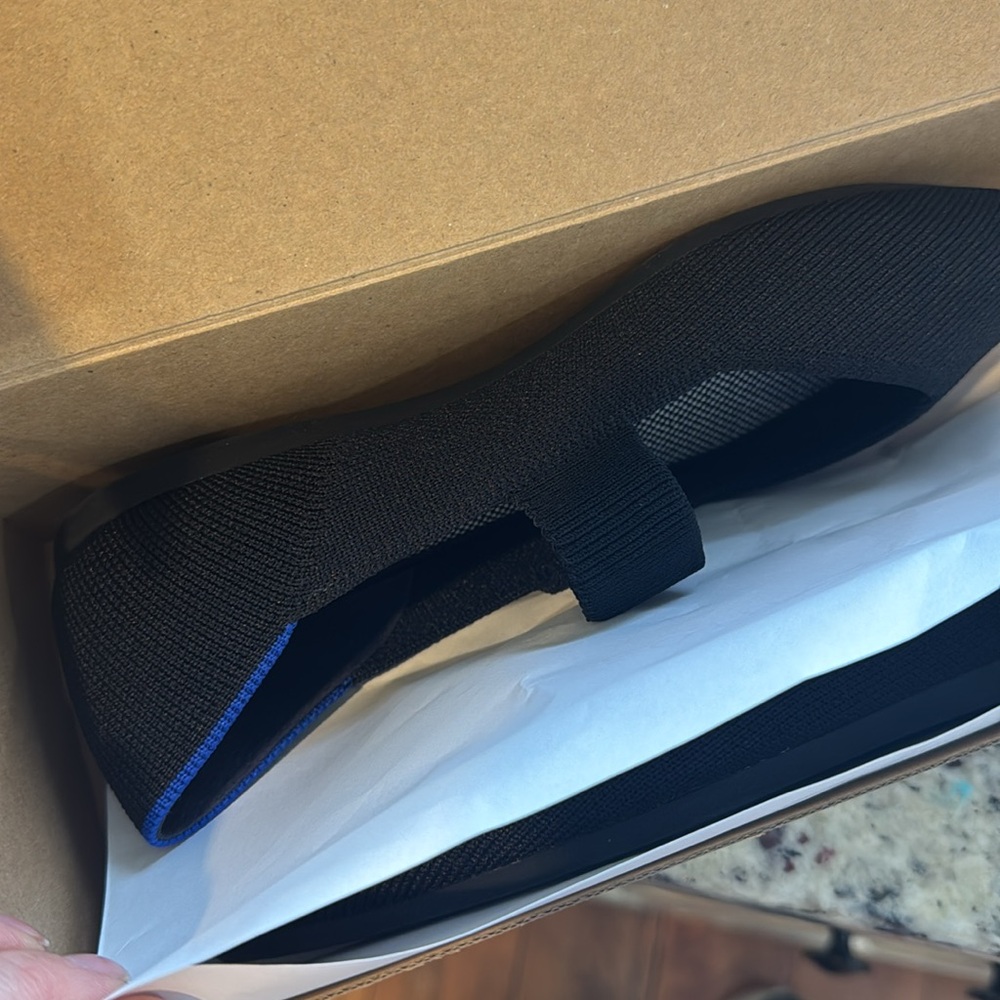 *NEW* ROTHYS THE POINT MARY JANE SIZE 5.5 BLACK IN BOX - Picture 5 of 11